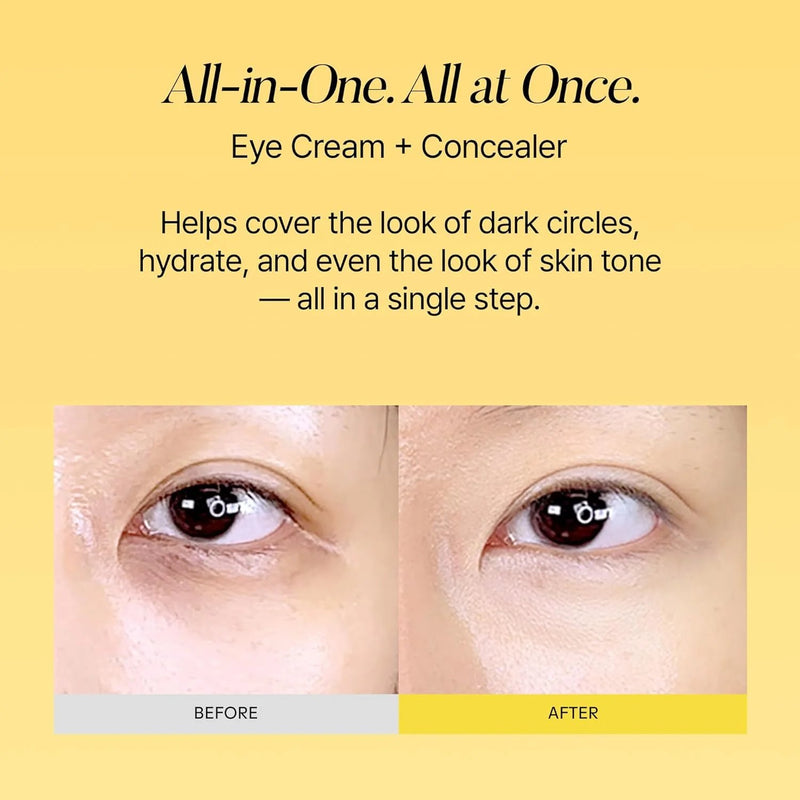 Shaishaishai Banana PDRN Conceal Eye Cream Latte