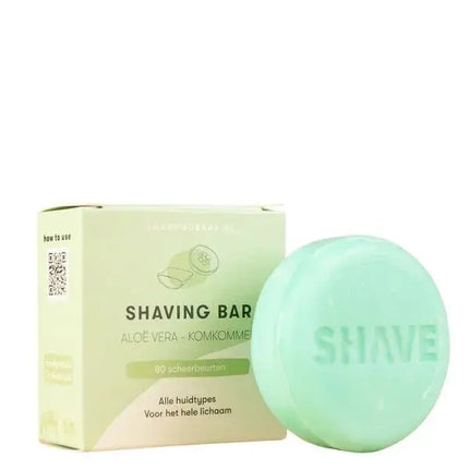 Shampoo Bars Shaving Bar Aloë Vera en Komkommer