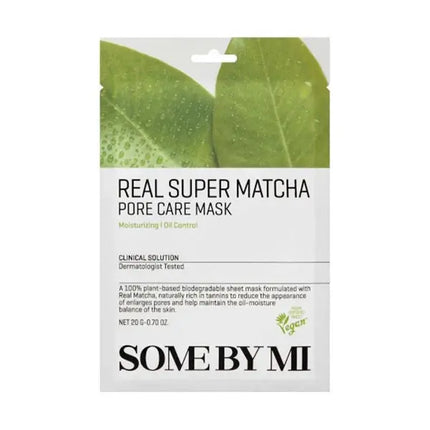 Some By Mi Real Super Matcha Pore Care Mask