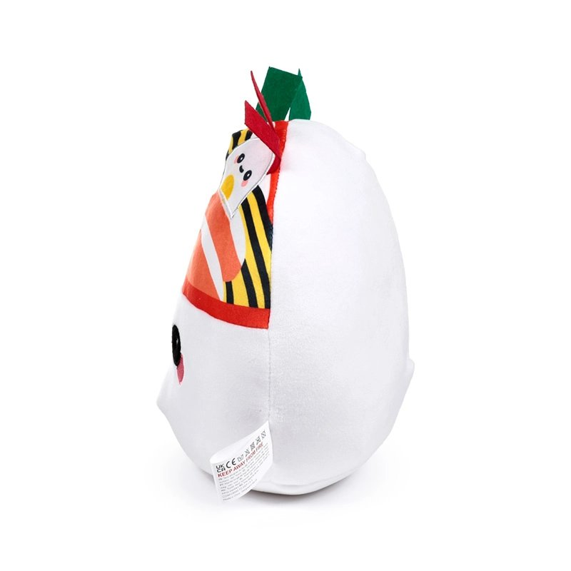 Squidglys Nori the Ramen Bowl Foodiemals Plush, zachte knuffel in de vorm van een ramen kom