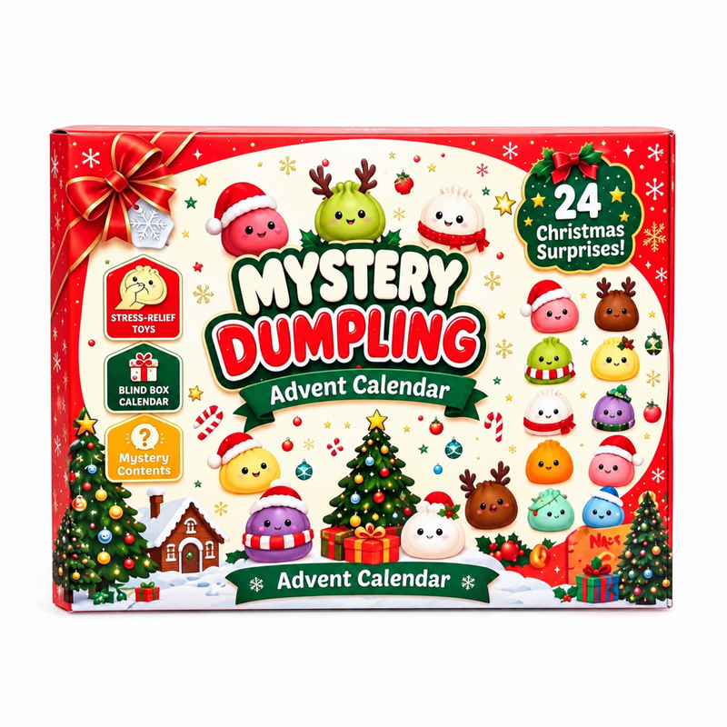 Squishy Advent Calendar met 24 mini squishy toys