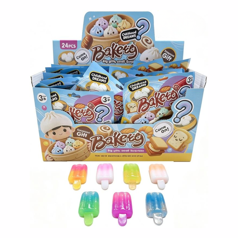 Squishy Mystery Bag Popsicles 4pcs Per Bag