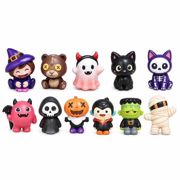 Mystery Slow Rising Halloween Squishy van Boozyshop, mystery squishy in halloweenthema, uitvoering is een verrassing