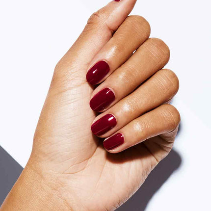 Static Nails Liquid Glass Lacquer Cherry Bomber