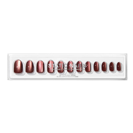 Static Nails Reusable Pop-On Manicure Influenced Round