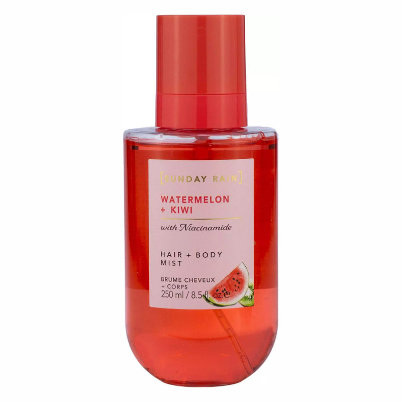 Sunday Rain Watermelon + Kiwi Body Mist 250 ml.