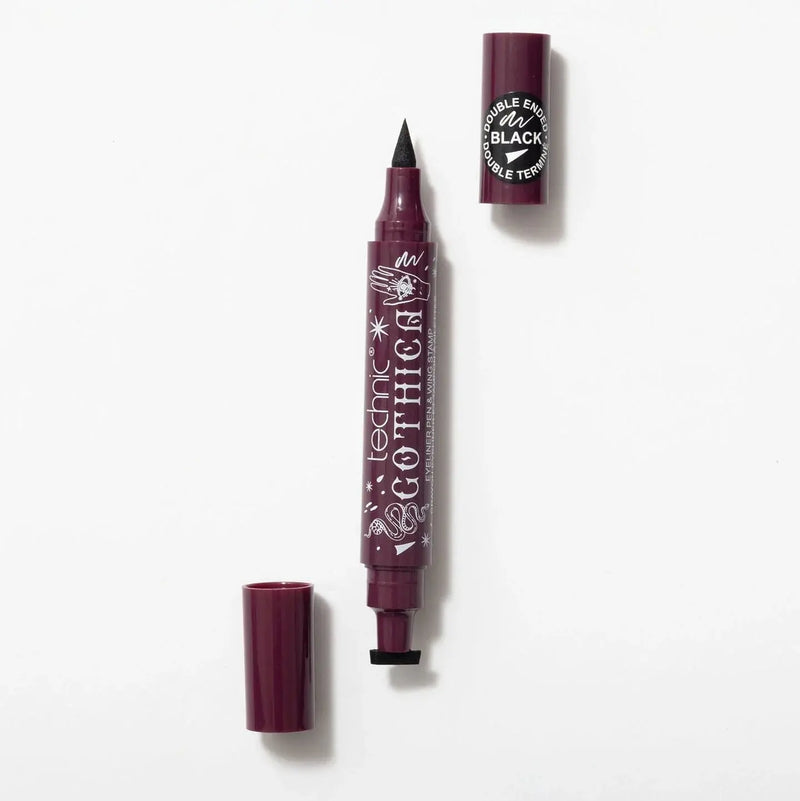 Technic Gothica Eyeliner Pen & Winged Black