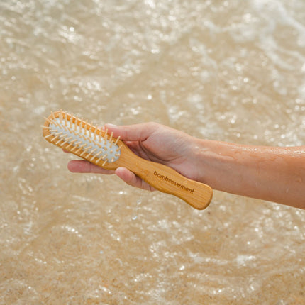 The Bamboovement Bamboo Detangling Brush