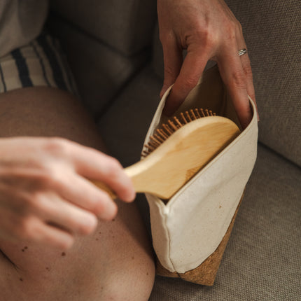 The Bamboovement Bamboo Oval Hairbrush