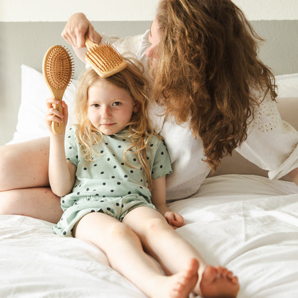 The Bamboovement Bamboo Oval Hairbrush