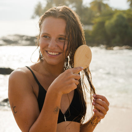 The Bamboovement Bamboo Oval Hairbrush