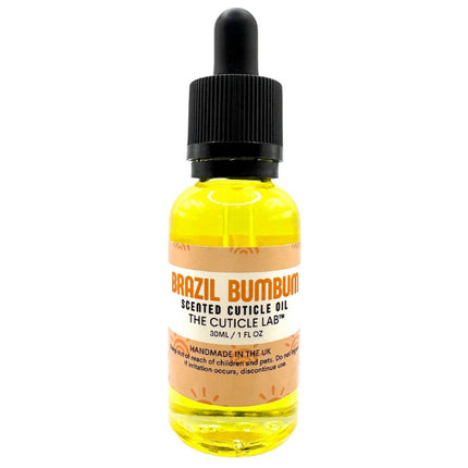 The Cuticle Lab Cuticle Oil Dropper Bottle Brazil Bum Bum