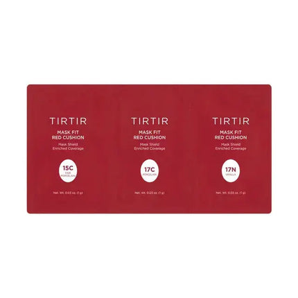 TIRTIR Mask Fit Red Cushion 3 Shade Trial Kit