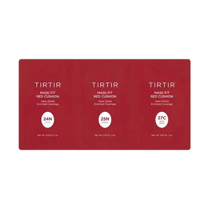 TIRTIR Mask Fit Red Cushion 3 Shade Trial Kit