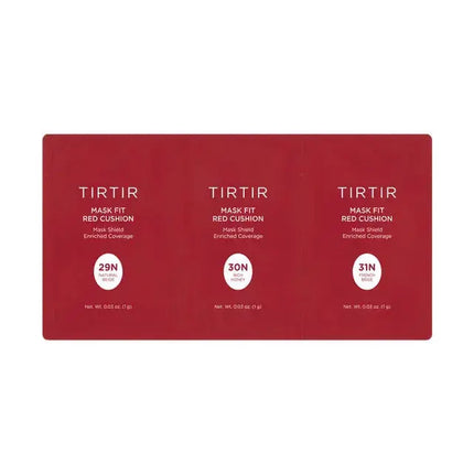 TIRTIR Mask Fit Red Cushion 3 Shade Trial Kit