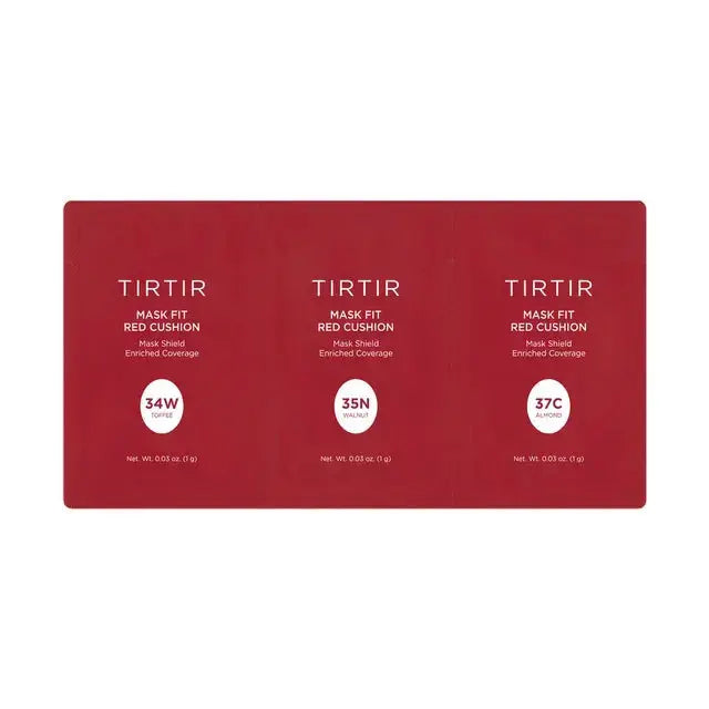 TIRTIR Mask Fit Red Cushion 3 Shade Trial Kit