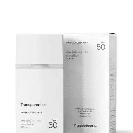 Transparent Lab Mineral Sunscreen
