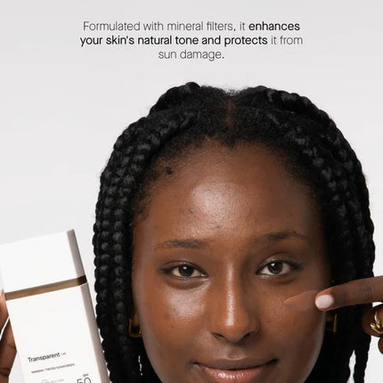 Transparent Lab Mineral Tinted Sunscreen