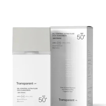 Transparent Lab Oil-Control Ultra Fluid Cica Sunscreen