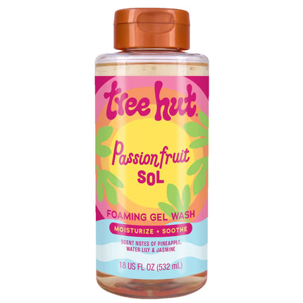 Tree Hut Foaming Gel Body Wash Passionfruit