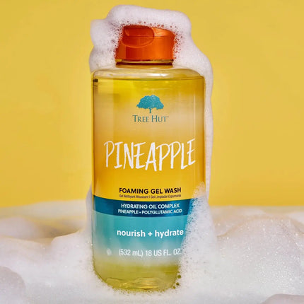 Tree Hut Foaming Gel Body Wash Pineapple