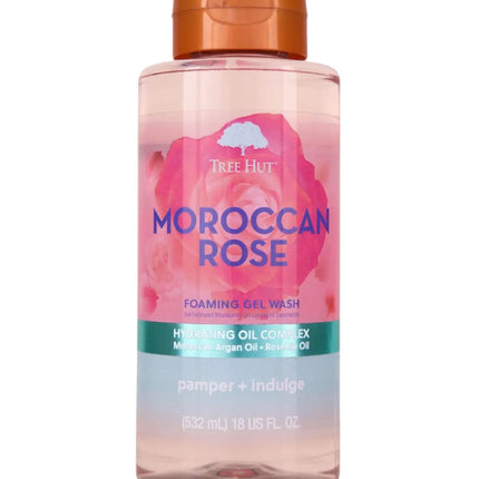 Tree Hut Foaming Gel Wash Moroccan Rose