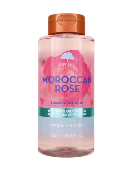 Tree Hut Foaming Gel Wash Moroccan Rose