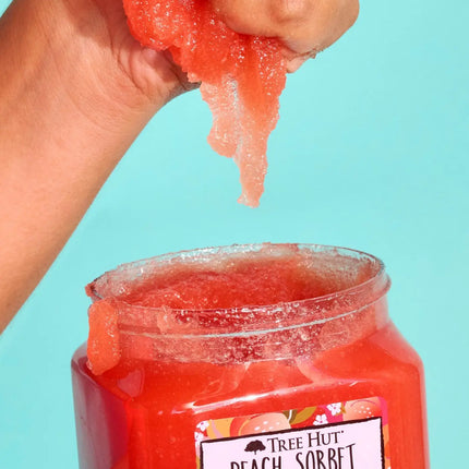 Tree Hut Peach Sorbet Shea Sugar Scrub