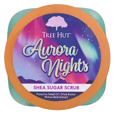 Tree Hut Shea Sugar Scrub Aurora Nights