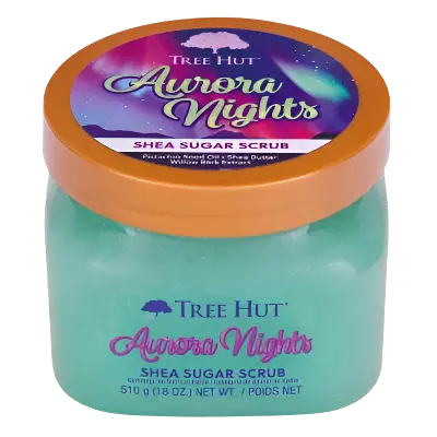 Tree Hut Shea Sugar Scrub Aurora Nights