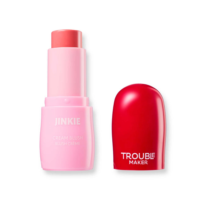 Trouble Maker Jinkie Stick Cream Blush Mood Swing Pink