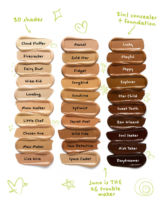 Trouble Maker Juno Full Coverage Matte Foundation Sass Detective