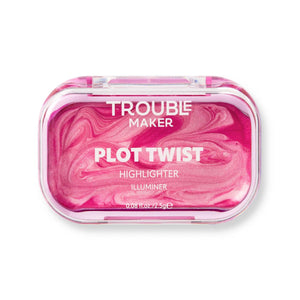Plot Twist Cream Highlight Spiralling Pink