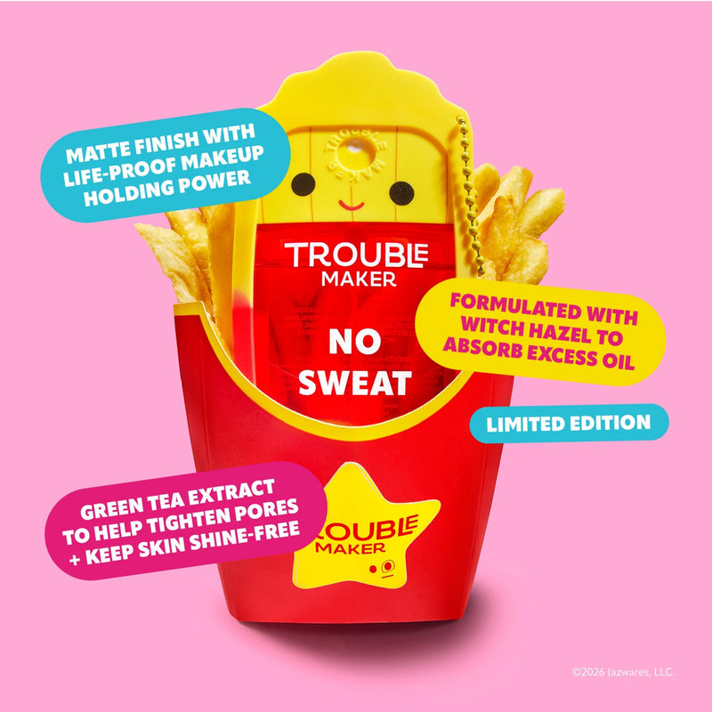 Trouble Maker X Squishmallows Floyd The French Fry No Sweat Setting Mist With Snug