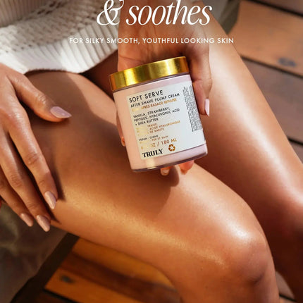 Truly Beauty Soft Serve After Shave Plump Cream
