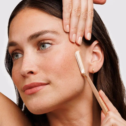 Tweezerman Rose Gold Facial Razor