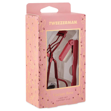 Tweezerman Vintage Rose Lash Gift Set