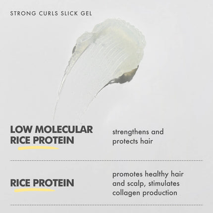 Umberto Giannini Strong Curls Rosemary Oil & Castor Oil Slick Gel