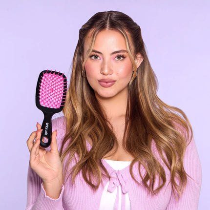 UNbrush Detangling Hair Brush Cherry Blossom Pink