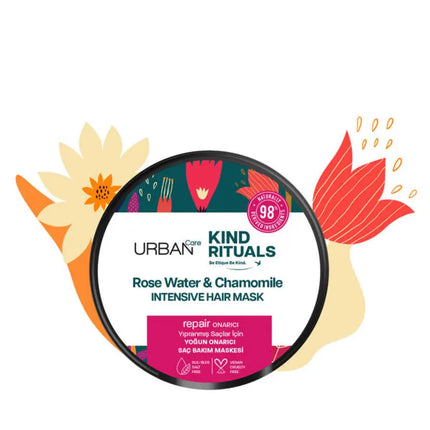 Urban Care Kind Rituals Rose Water Chamomile Hair Mask