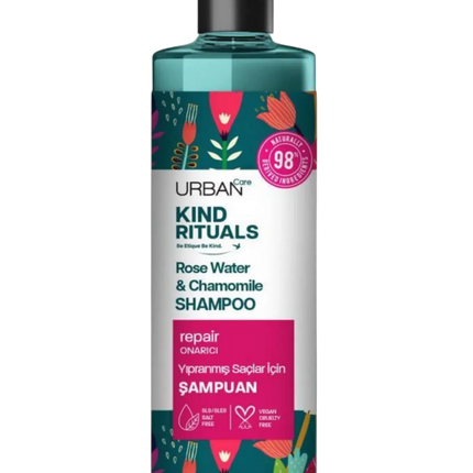 Urban Care Kind Rituals Rose Water Chamomile Shampoo