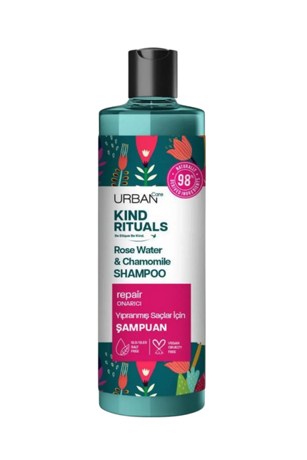 Urban Care Kind Rituals Rose Water Chamomile Shampoo