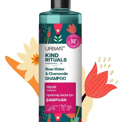 Urban Care Kind Rituals Rose Water Chamomile Shampoo
