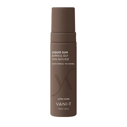 Vani-T Liquid Sun Express Self Tan Mousse Ultra Dark