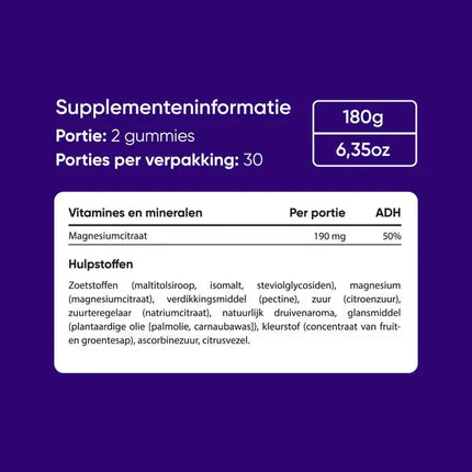 Veganboost Magnesium Gummies