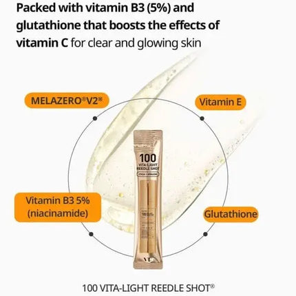 VT Cosmetics 100 Vita-Light Reedle Shot 10x2 ml.