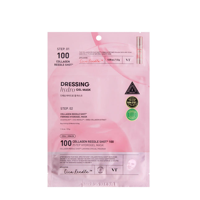 VT Cosmetics Collagen Reedle Shot 100 2Step Hydrogel Mask