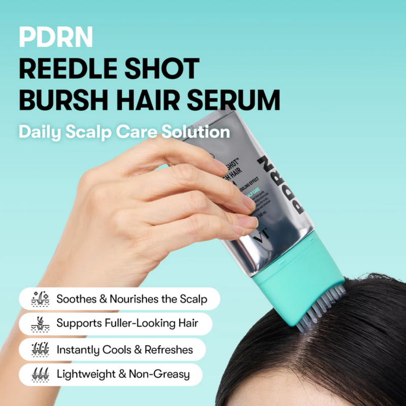 VT Cosmetics PDRN Reedle Shot Brush Hair Serum