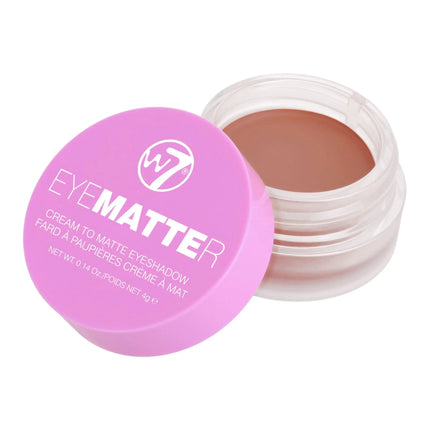 W7 Cosmetics Eyematter Cream To Powder Eyeshadow Fall Brown