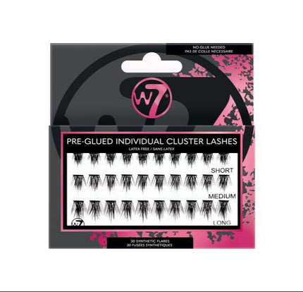 W7 Cosmetics Pre Glued Individual Cluster Lashes